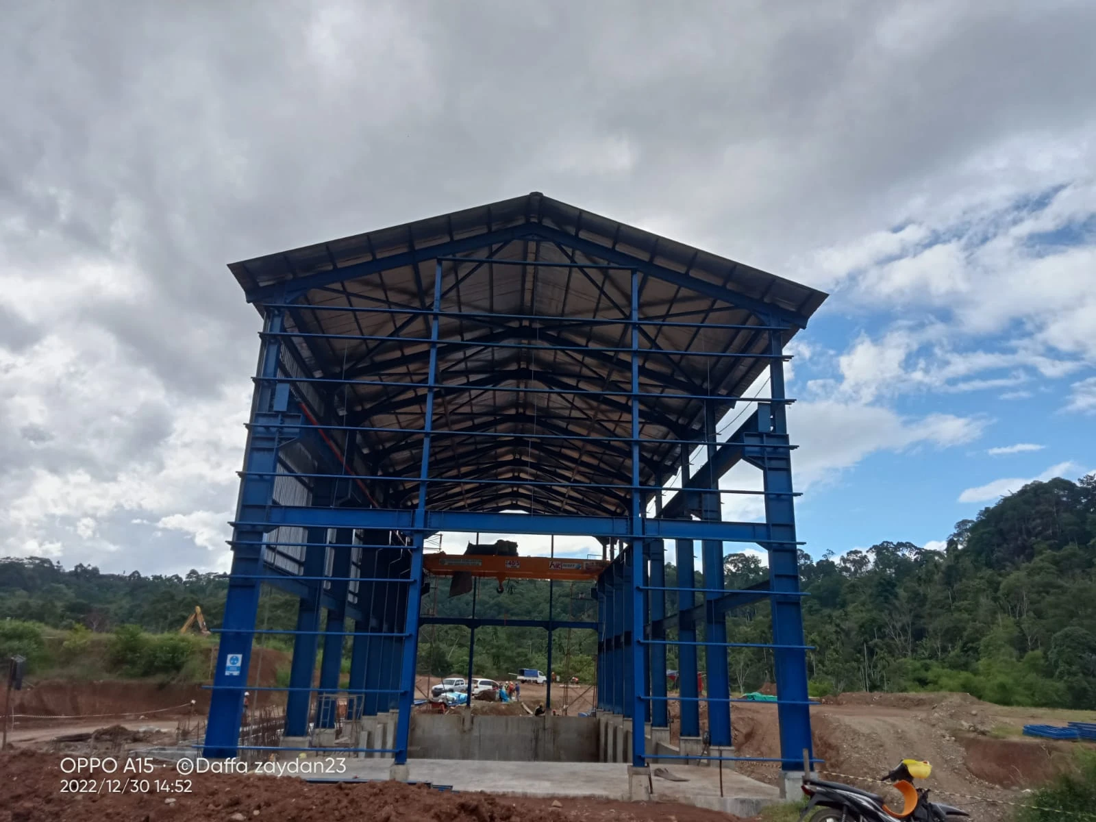 Galeri Fabrikasi & Erection Power House PLTM Besai Kemu Lampung - PHIBA JAYA ABADI - ICUK POERNOMO