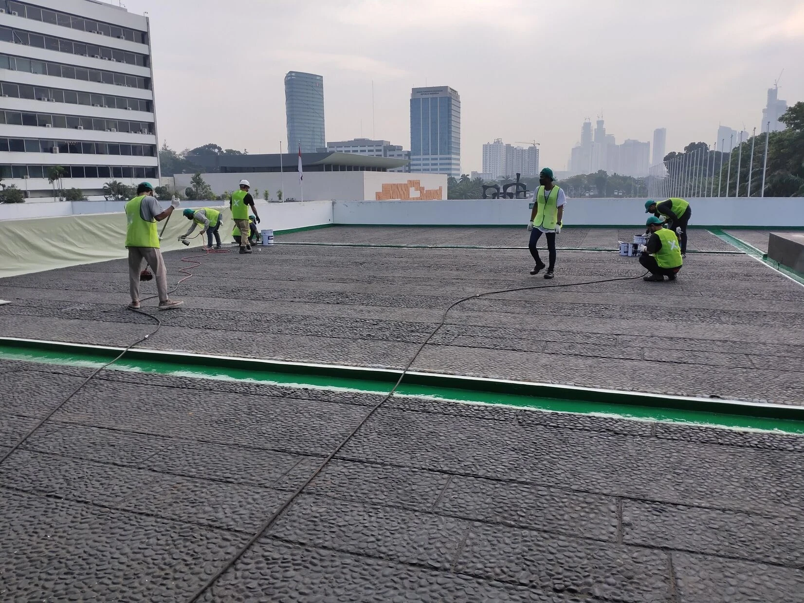 Proyek Polyurethane Flooring - PHIBA JAYA ABADI - ICUK POERNOMO