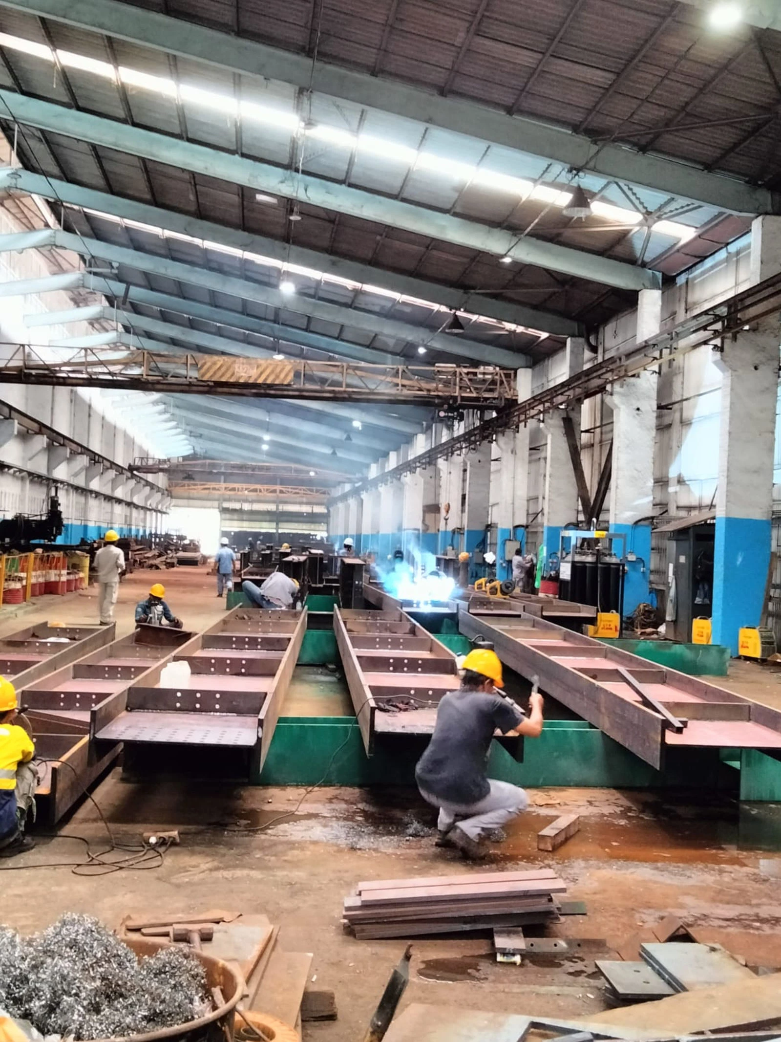 Proyek Fabrikasi Jembatan Ferrary Luwu Timur - PHIBA JAYA ABADI - ICUK POERNOMO